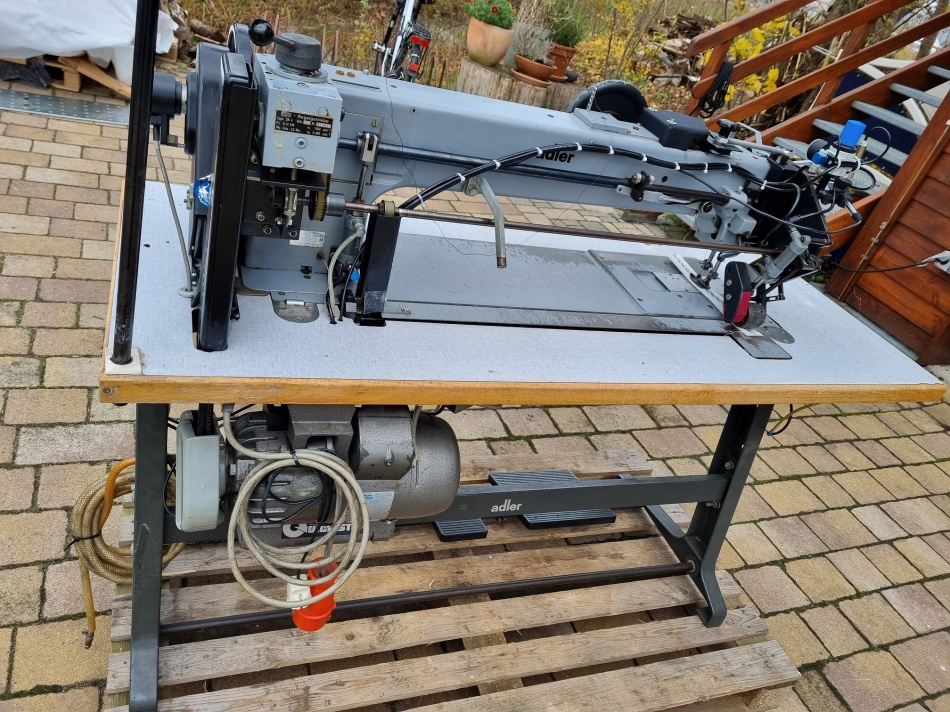 Langarm Nähmaschine ADLER 266 Kommission 01 • Shop • Segelmacherei