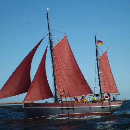 Segelboot | Traditionssegler | Gaffelketsch "August Ipsen"
