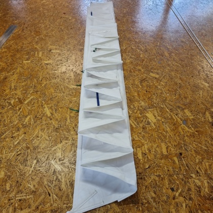 Neue R/F Coastal Genua | 12.90m² Segelfläche | Vorliek  | u. a. passend für Waarschip 570