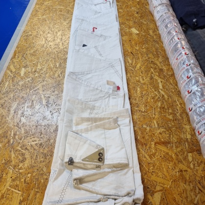 Gebrauchtes Großsegel 1+3 Lattung Vorliek 11.60m KN 1650