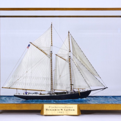 Schiffsmodell BENJAMIN W. LATHAM | Nr. 036