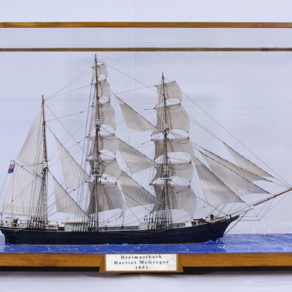 Schiffsmodell HARRIET MC GREGOR | Modell-Nr. 059