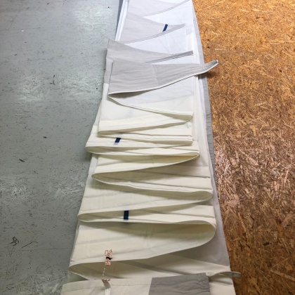 Neue R/F Genua mit Reffschaum & UV-Schutz | Segelfläche 28m² | KN 1705