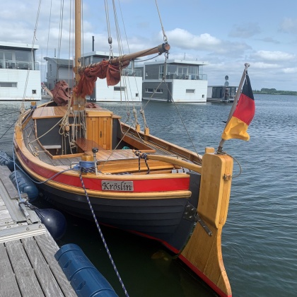 Zeesboot | Holzboot | Holzschiff | kleines Boot | FZ 102 MÖWE
