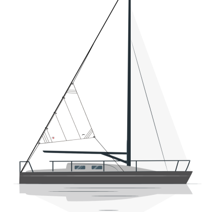 Ankersegel Anchorsail | mit Stagreitern